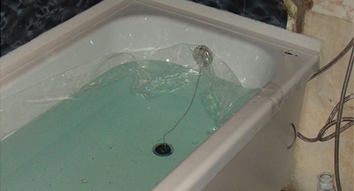 Установкой акрилового вкладыша | Девяткино