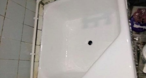 Обновление душевого поддона акрилом | Девяткино